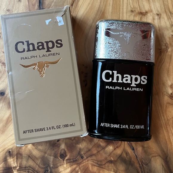 🎩Vintage Chaps Ralph Lauren 3.4 oz/ 100 ml After Shave Splash 100% Full in box - Picture 10 of 11